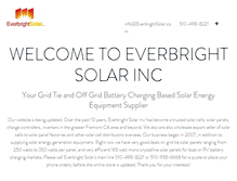 Tablet Screenshot of everbrightsolar.com